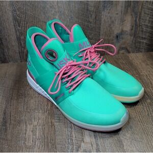 Supra Miami Pack Skytop V Muska Mens Size 13 High Top Skate Sneakers Mint - Pink
